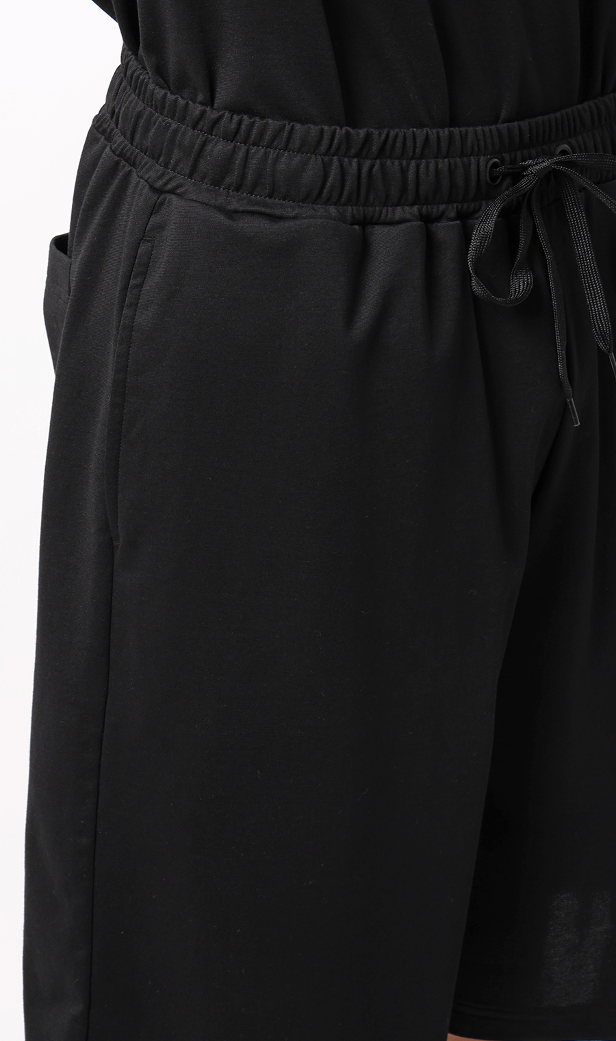 リカバリーハーフパンツ【＃すご】 ブラック S