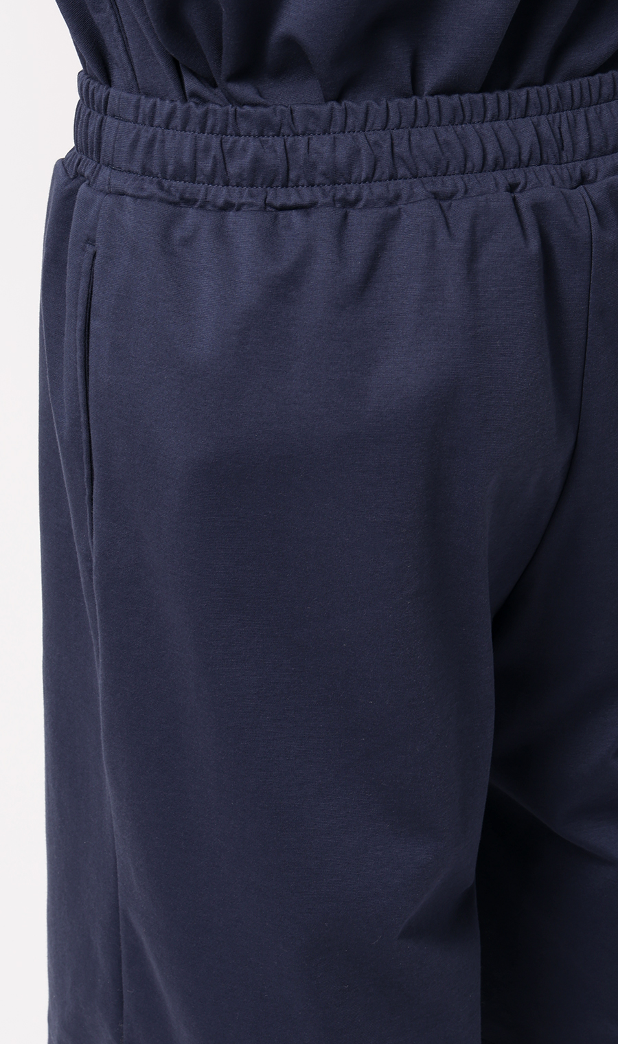 リカバリーハーフパンツ【＃すご】 ネイビー M