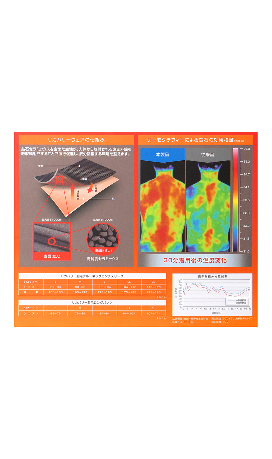 リカバリーロングパンツ【＃すご】 ブラック S