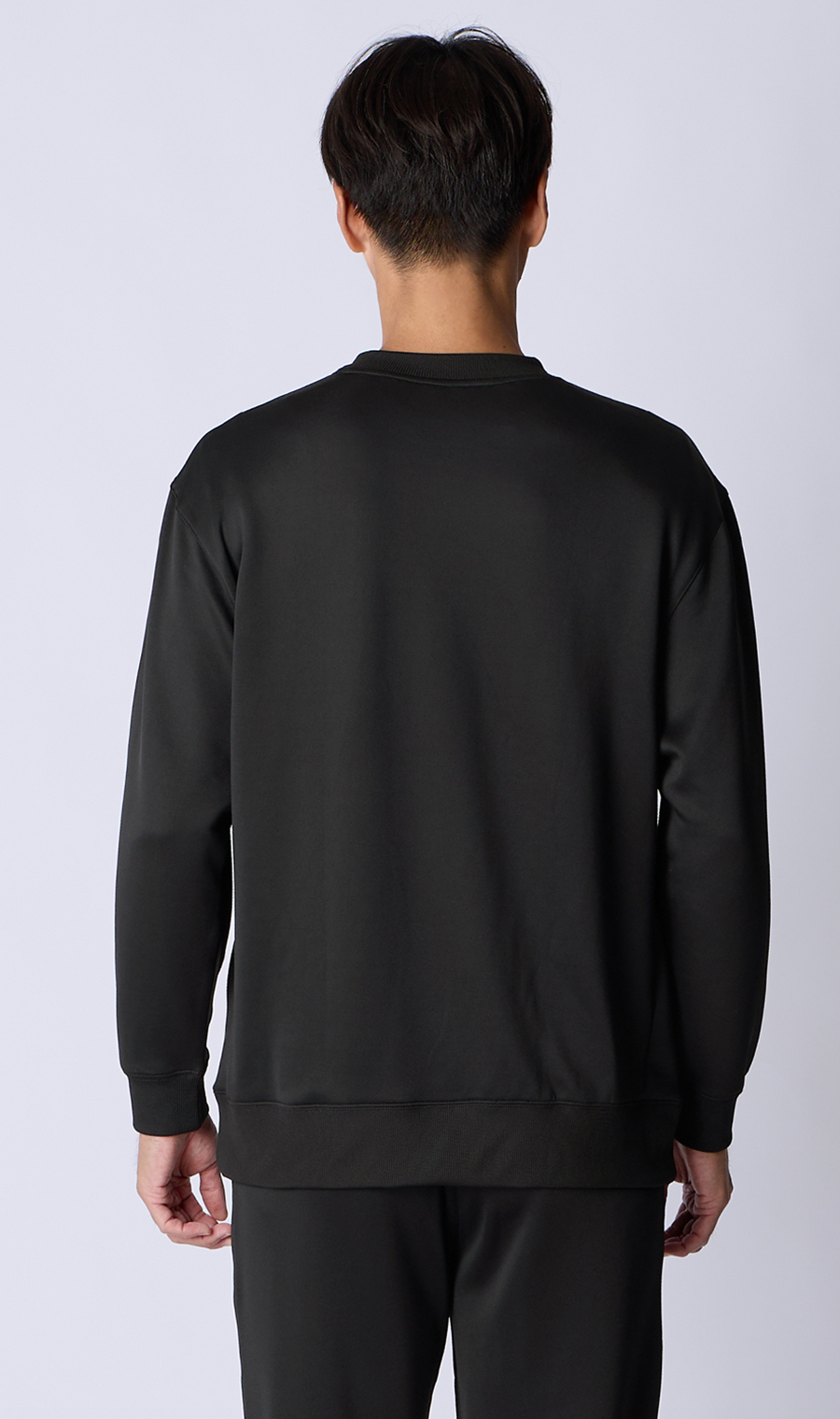 リカバリークルーネックロングスリーブ【#すご】 ブラック L