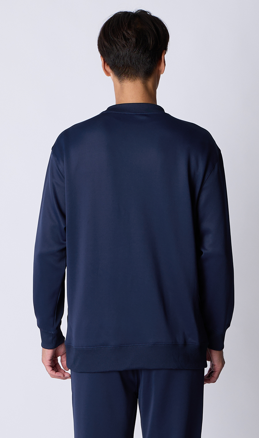 リカバリークルーネックロングスリーブ【＃すご】 ネイビー S