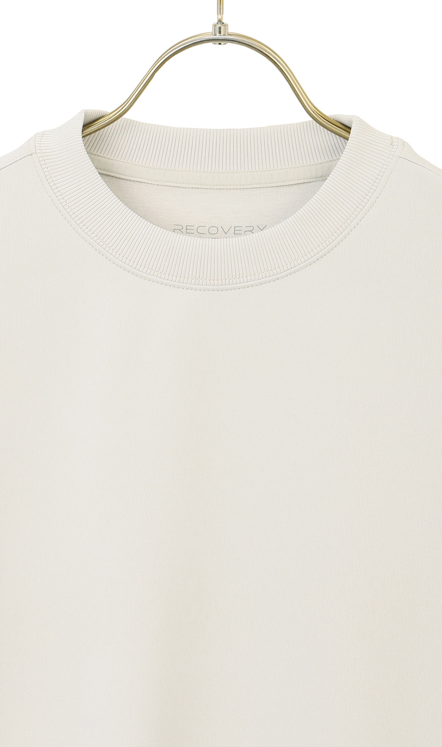 リカバリークルーネックロングスリーブ【#すご】 グレージュ S