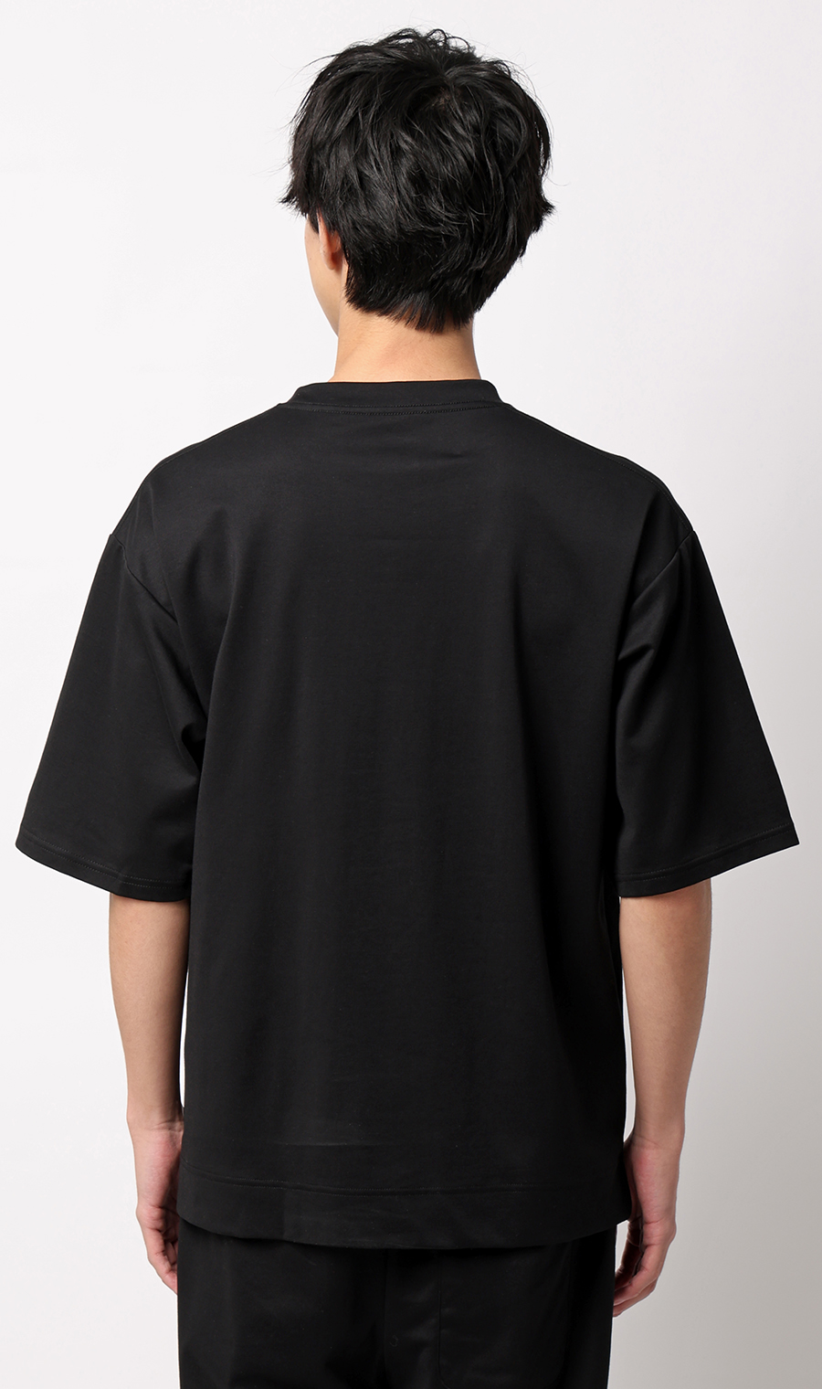 リカバリークルーネックショートスリーブ【＃すご】 ブラック S