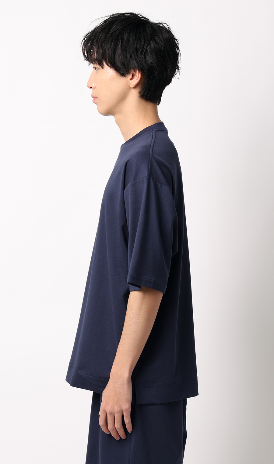 リカバリークルーネックショートスリーブ【＃すご】 ネイビー M