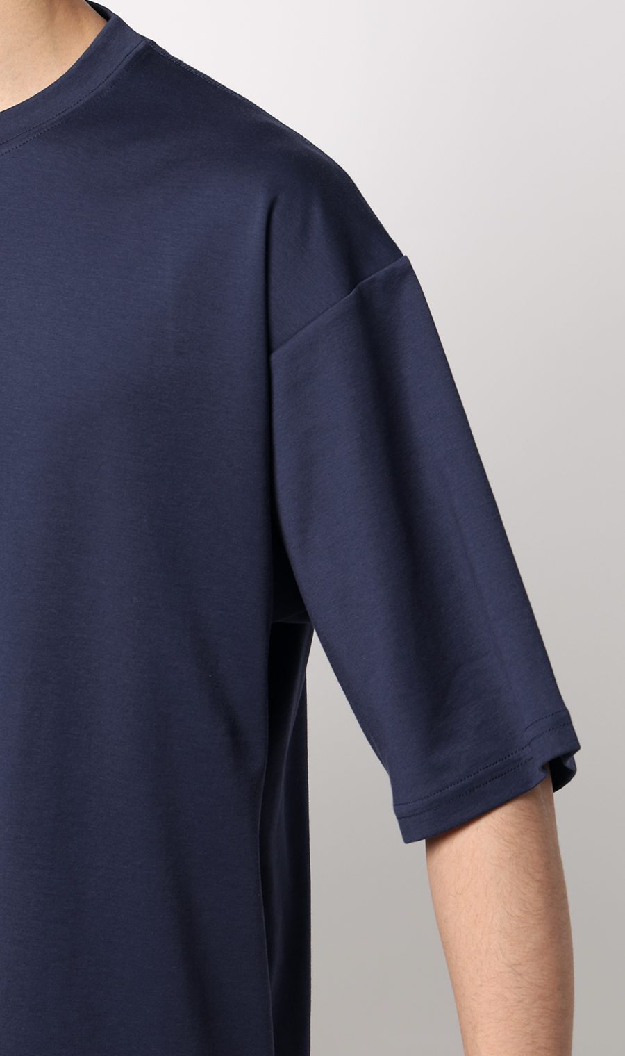 リカバリークルーネックショートスリーブ【＃すご】 ネイビー M