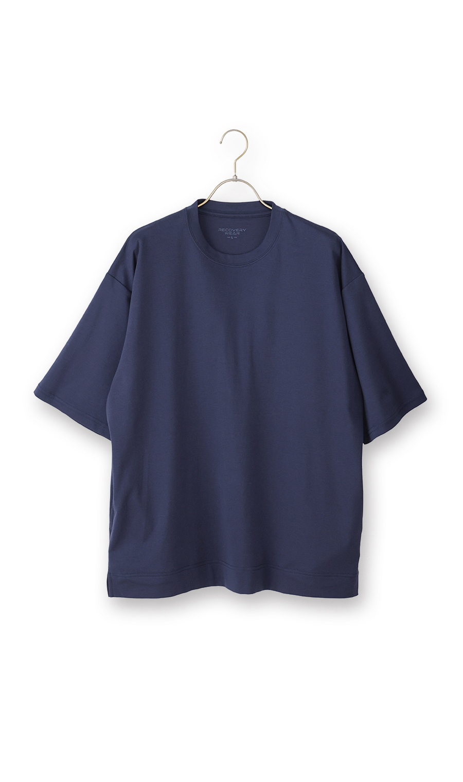 リカバリークルーネックショートスリーブ【#すご】 ネイビー S