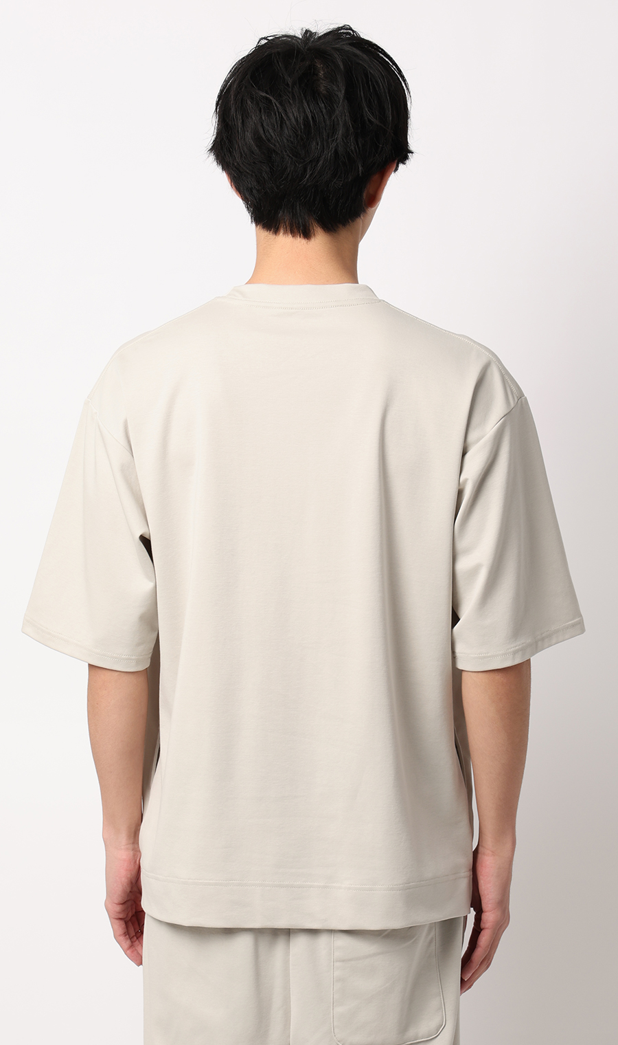 リカバリークルーネックショートスリーブ【＃すご】 グレージュ S