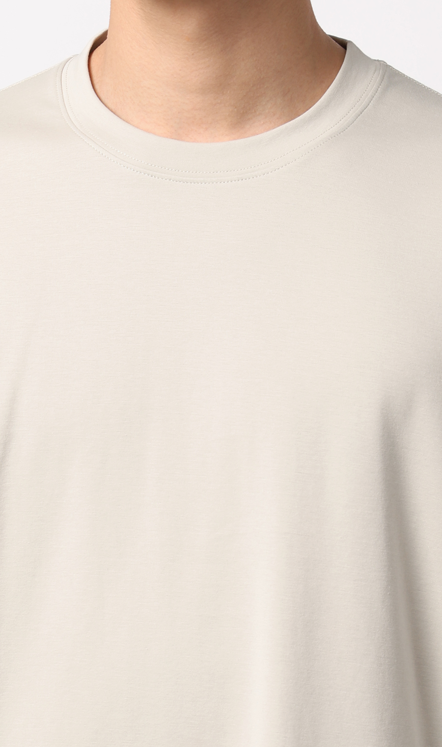 リカバリークルーネックショートスリーブ【＃すご】 グレージュ S