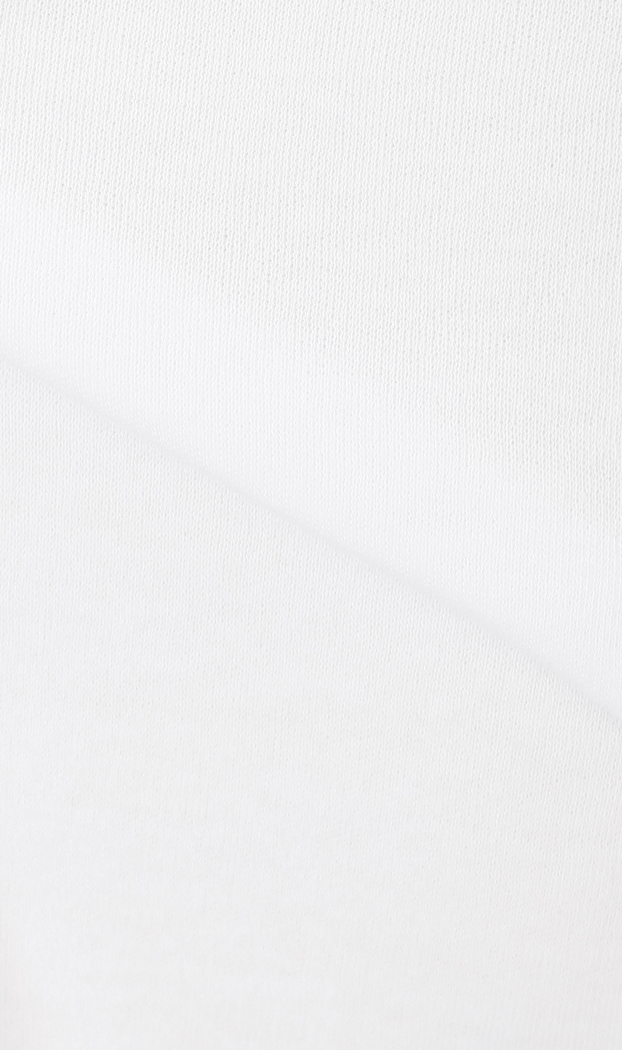 長袖Vネックインナーシャツ ホワイト S