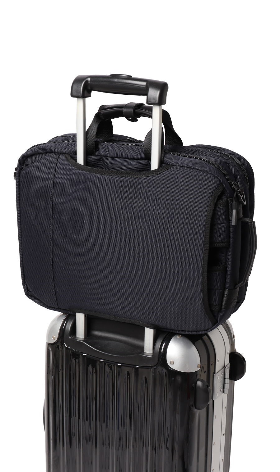 ビジネストラベルバッグ【3WAY】 ネイビー 0