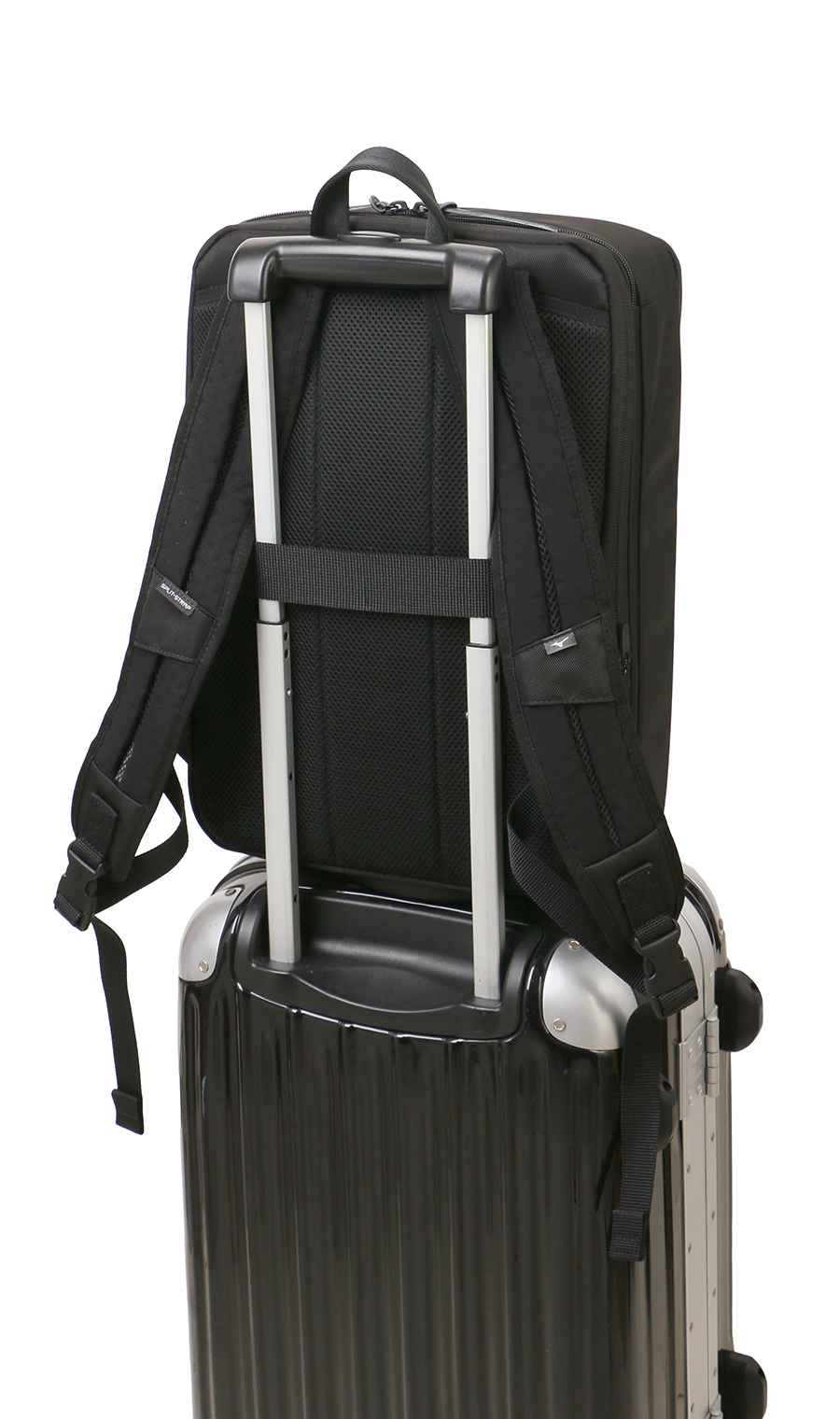 SPLIT-STRAP AIR BIZリュック【MIZUNO】 ブラック 0