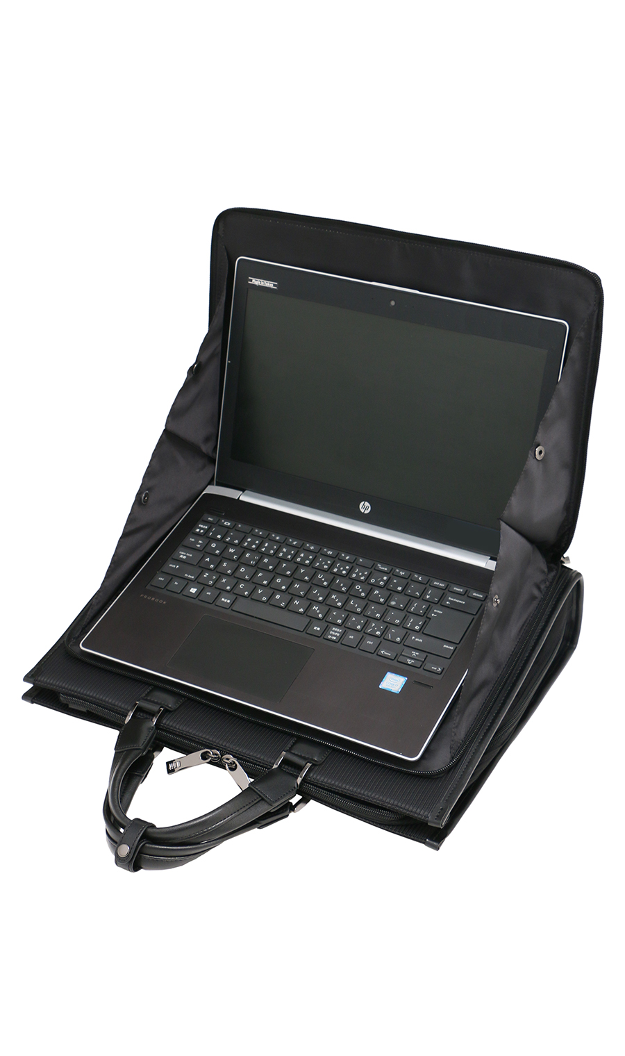 ブリーフケース【LIGHTEST】【撥水加工】 ブラック 0