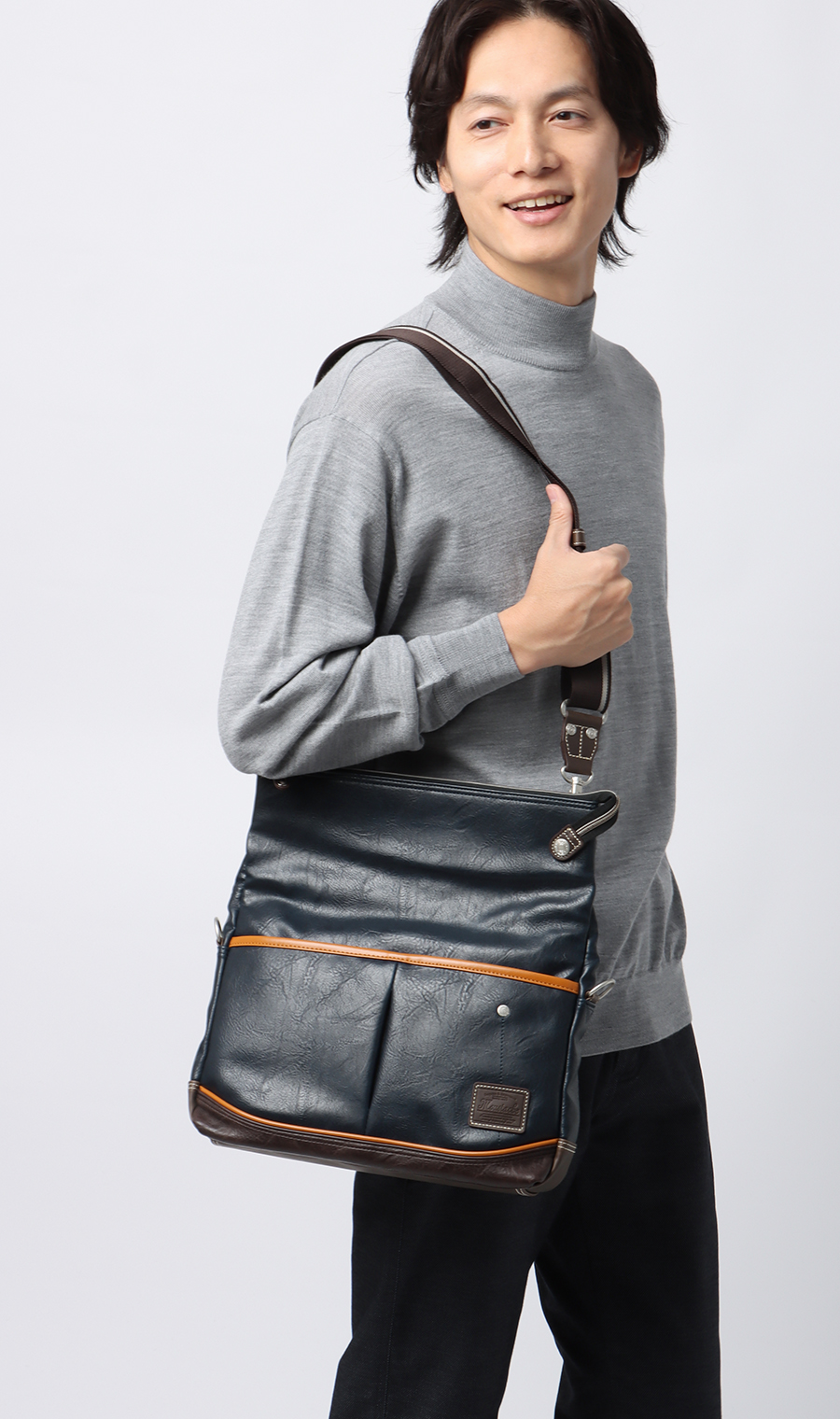 クラッチバッグ【2WAY】 ネイビー 0