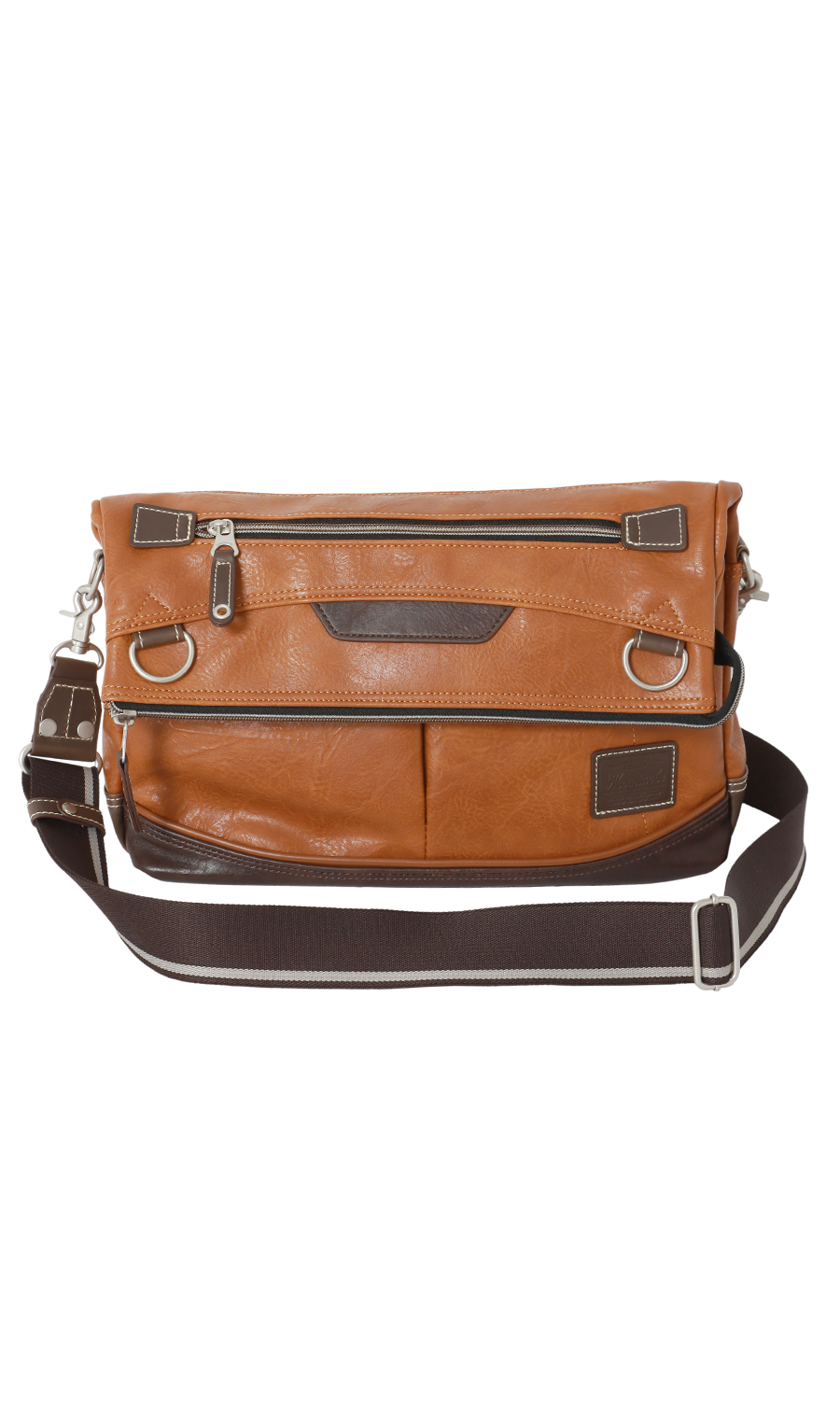 クラッチバッグ【2WAY】 ブラウン 0