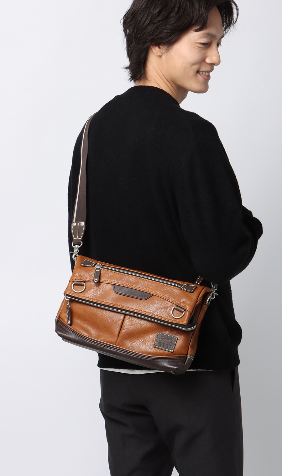 クラッチバッグ【2WAY】 ブラウン 0