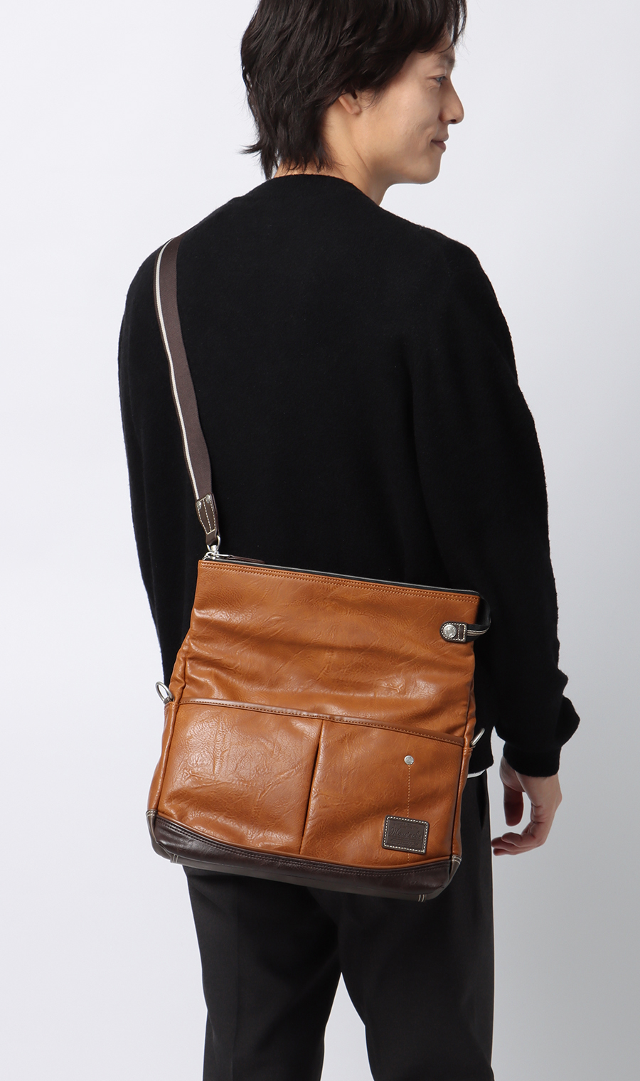 クラッチバッグ【2WAY】 ブラウン 0