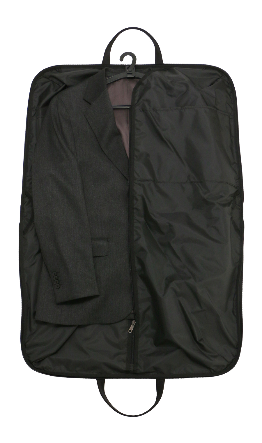 スリムガーメントバッグ【Plastics Smart】 ブラック 0