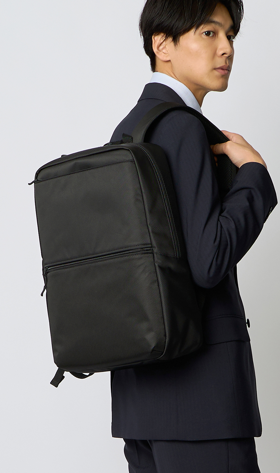 バックパック【撥水加工】【Plastics Smart】 ブラック 0