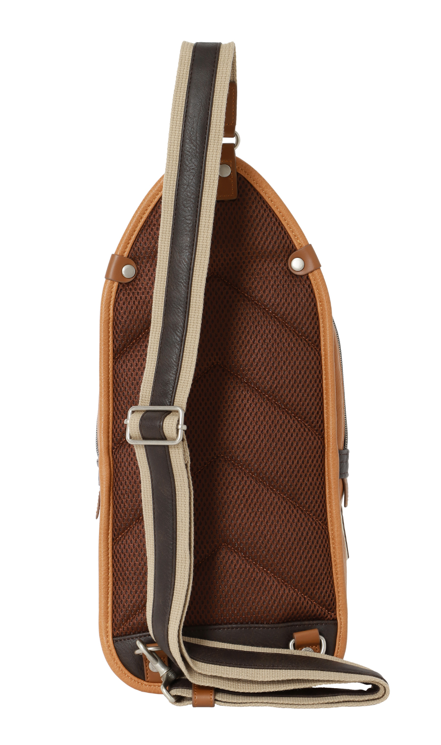 ワンショルダーバッグ ブラウン 0