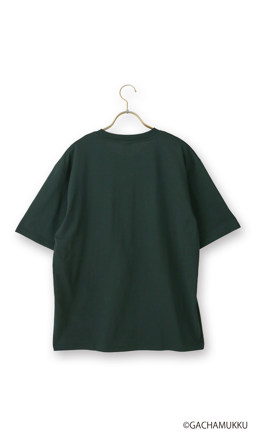 キャラクターTシャツ【GACHAPIN&MUKKU】【男女兼用】 グリーン S