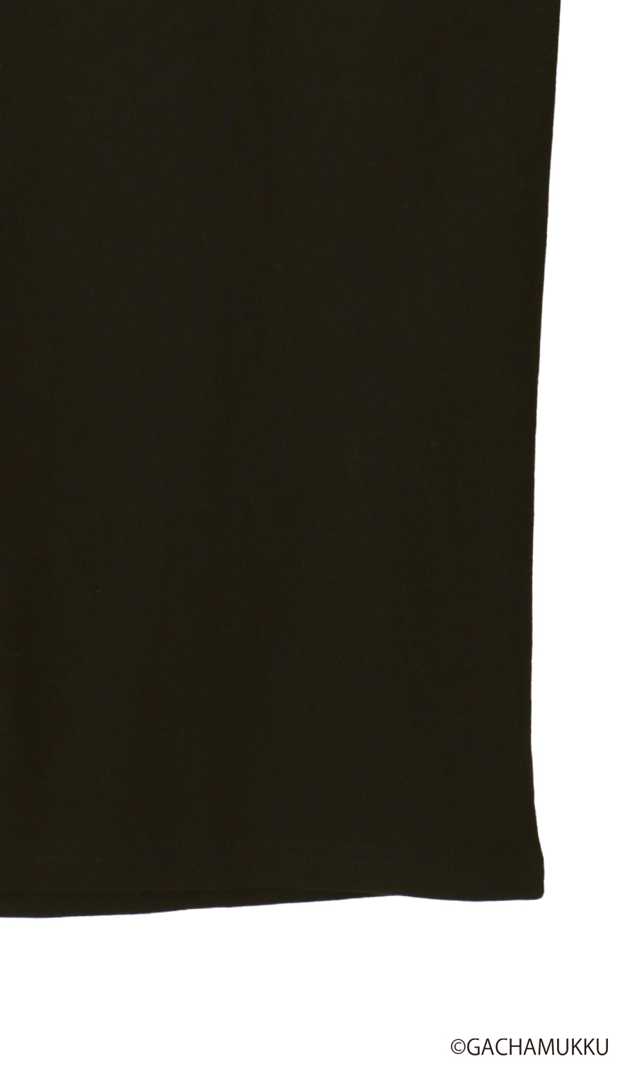 キャラクターTシャツ【GACHAPIN&MUKKU】【男女兼用】 ブラック S