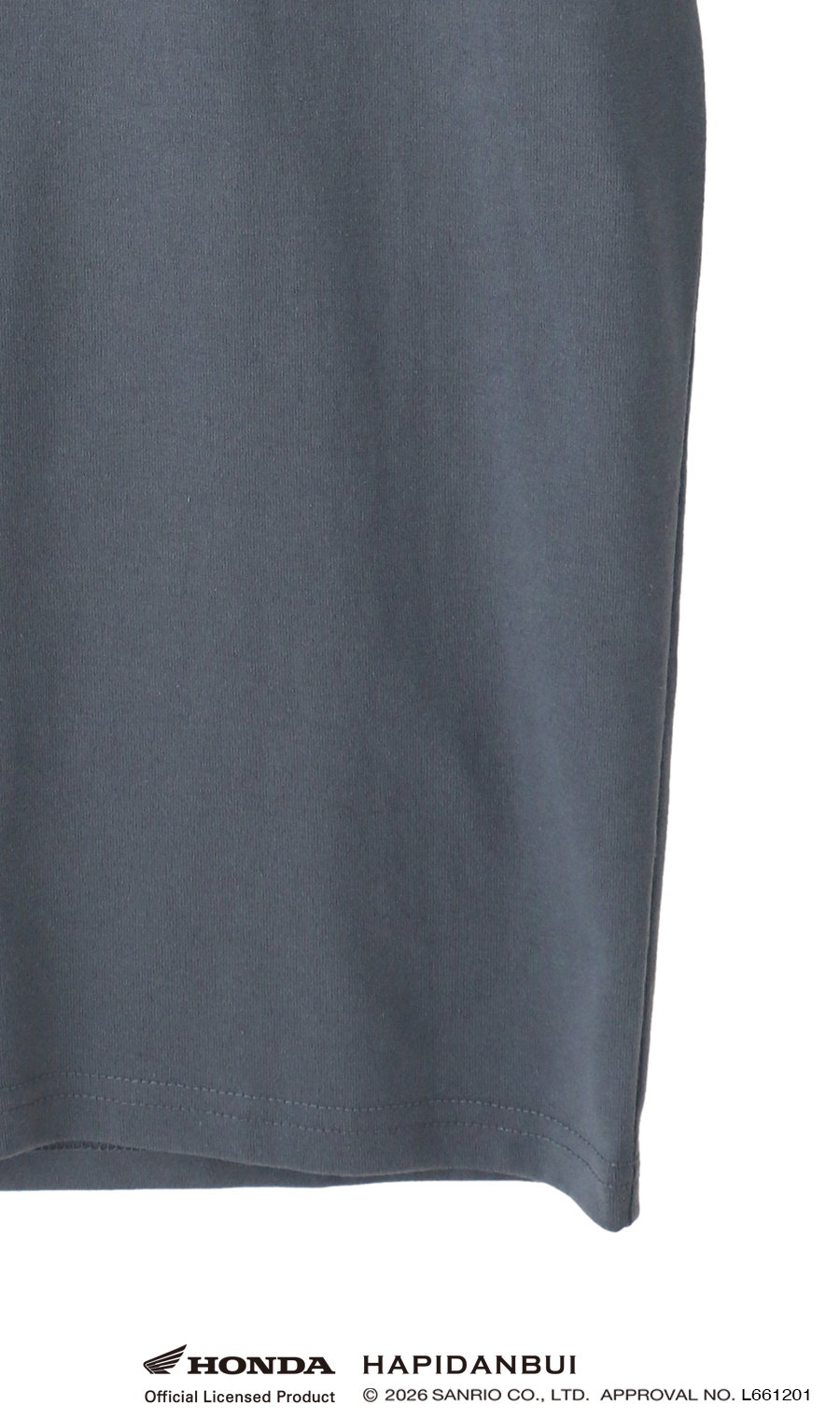キャラクターTシャツ【HONDA×はぴだんぶい】【男女兼用】 ブルー S
