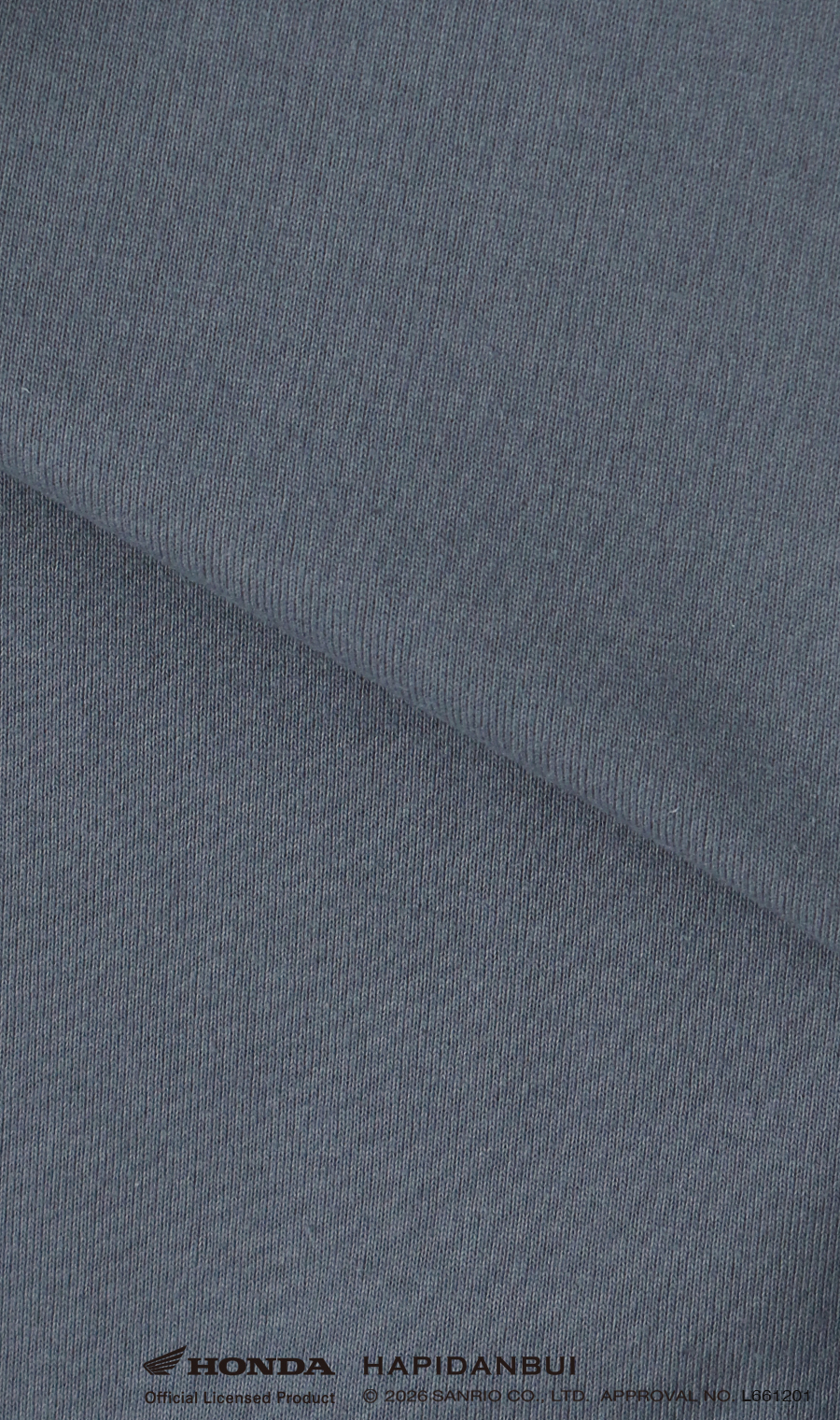 キャラクターTシャツ【HONDA×はぴだんぶい】【男女兼用】 ブルー S