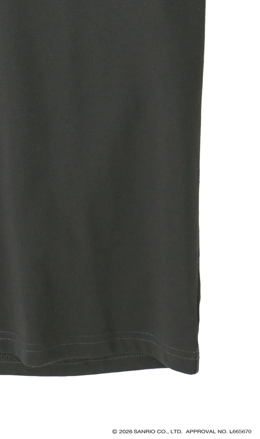 キャラクターTシャツ【クロミ】【男女兼用】 チャコール S