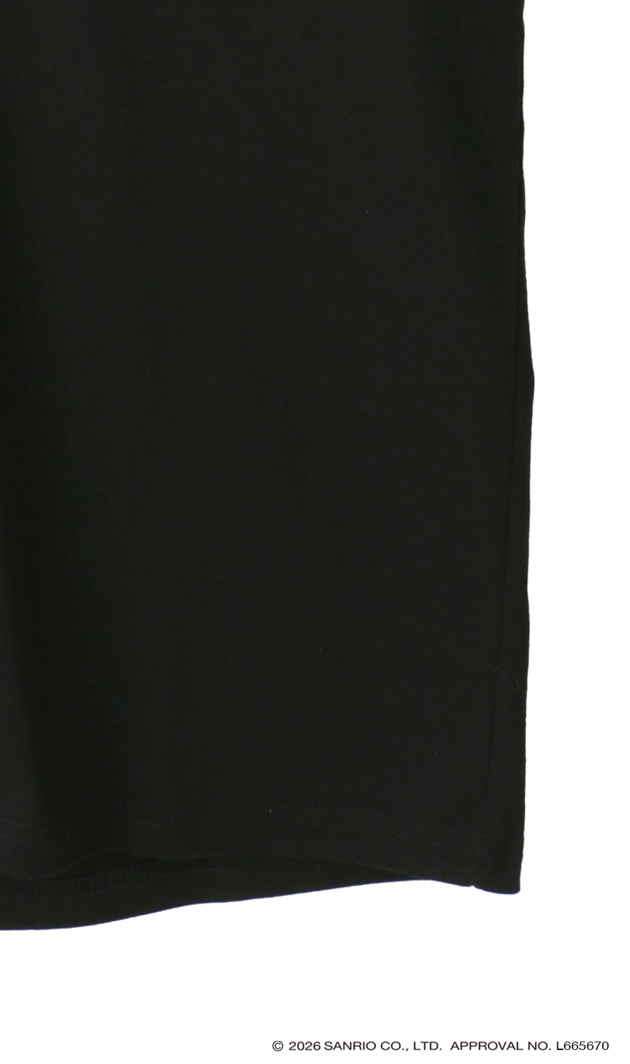 キャラクターTシャツ【バッドばつ丸】【男女兼用】 ブラック S