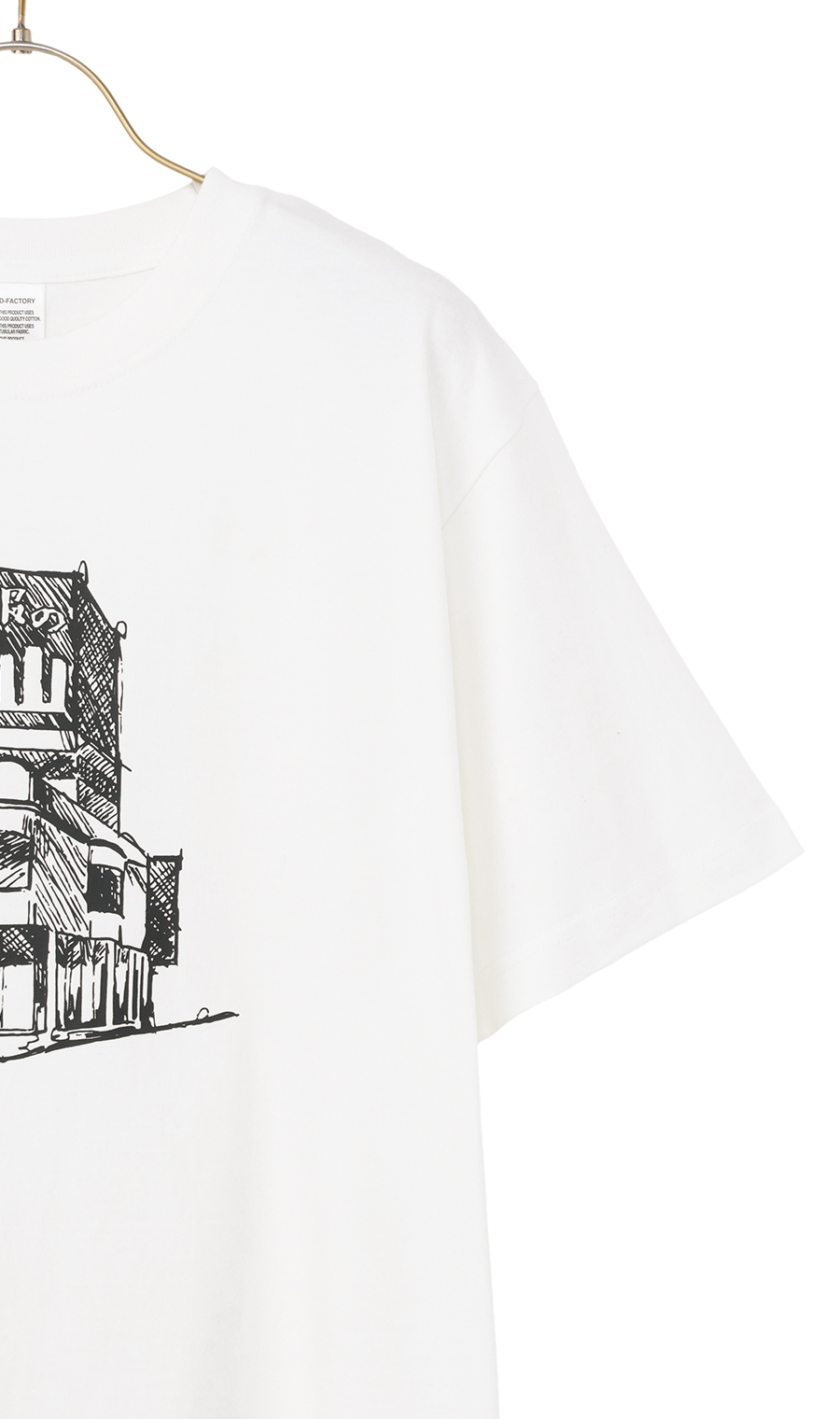 洋服の青山Tシャツ【クルーネック】 ホワイト M