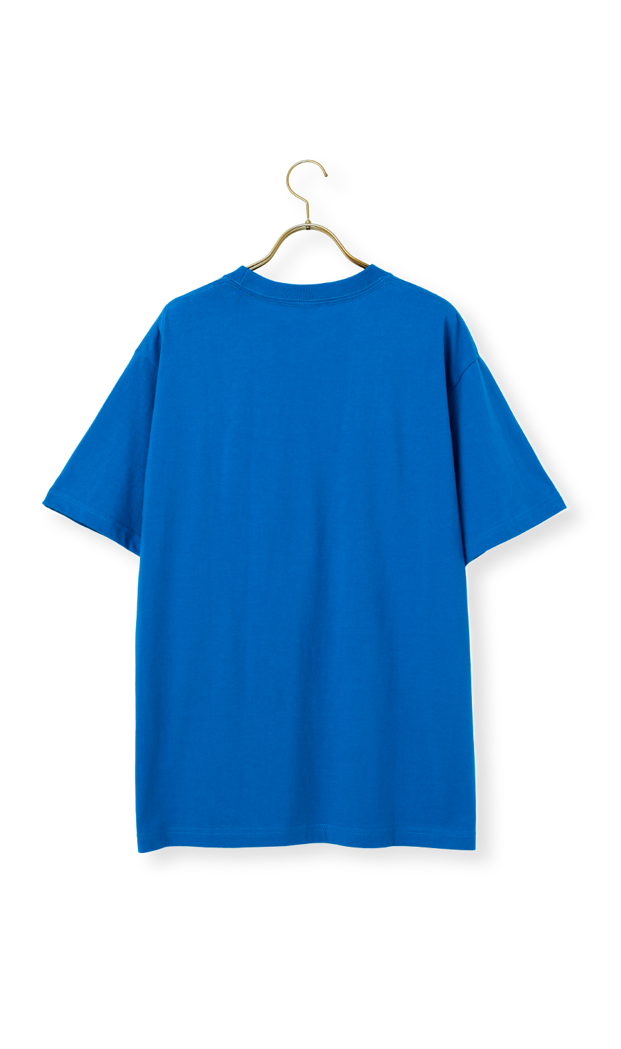 洋服の青山Tシャツ【クルーネック】 ブルー M
