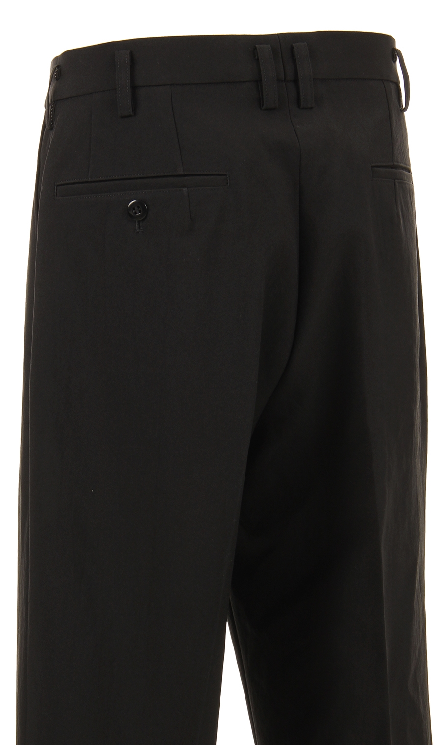 【1920品番シリーズ】【夏用】【裾直し無料】学生ズボン ブラック系 64㎝