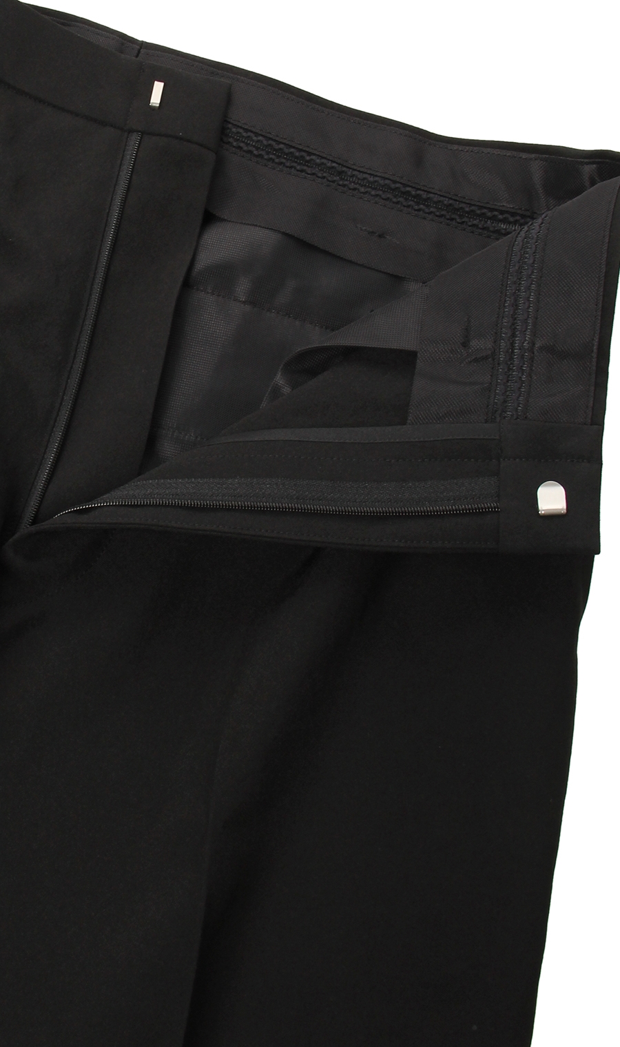 【1920品番シリーズ】【夏用】【裾直し無料】学生ズボン ブラック系 64㎝