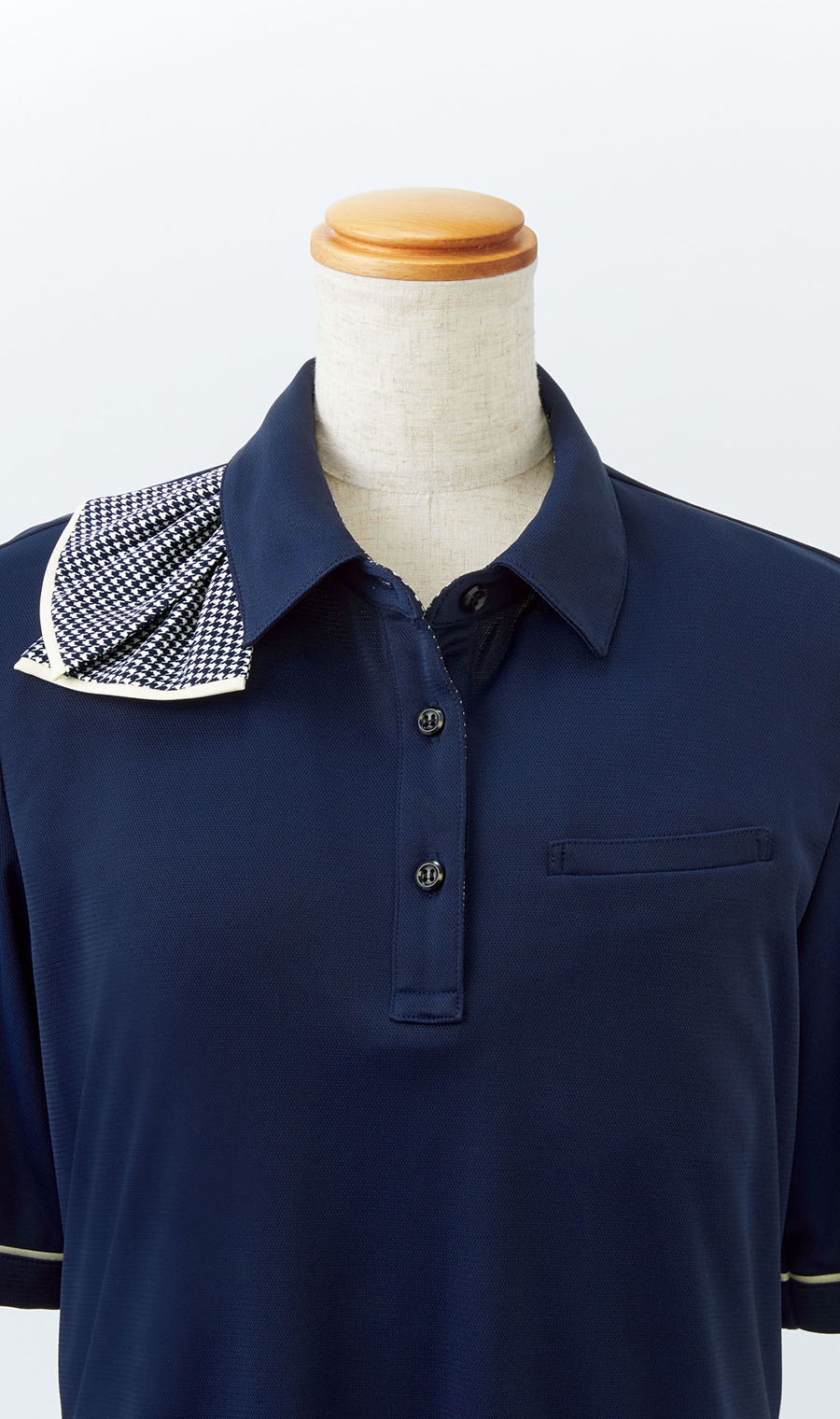 アイスタッチポロシャツ【半袖】 ネイビー S