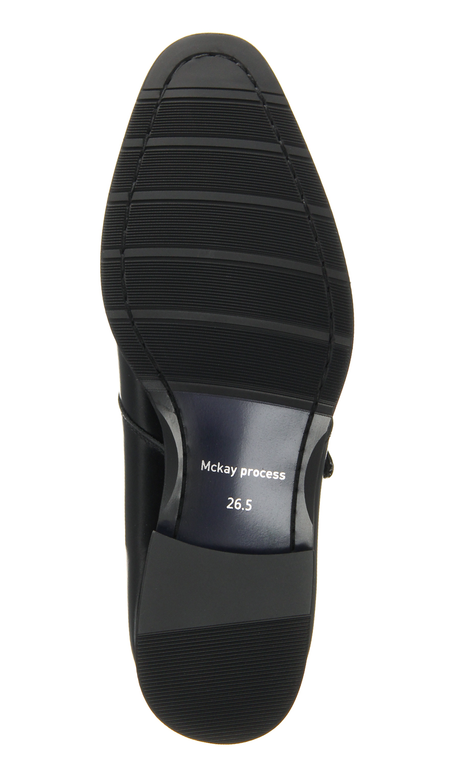 シングルモンクストラップ【Mckay Dress Shoes】 ブラック 24.5cm