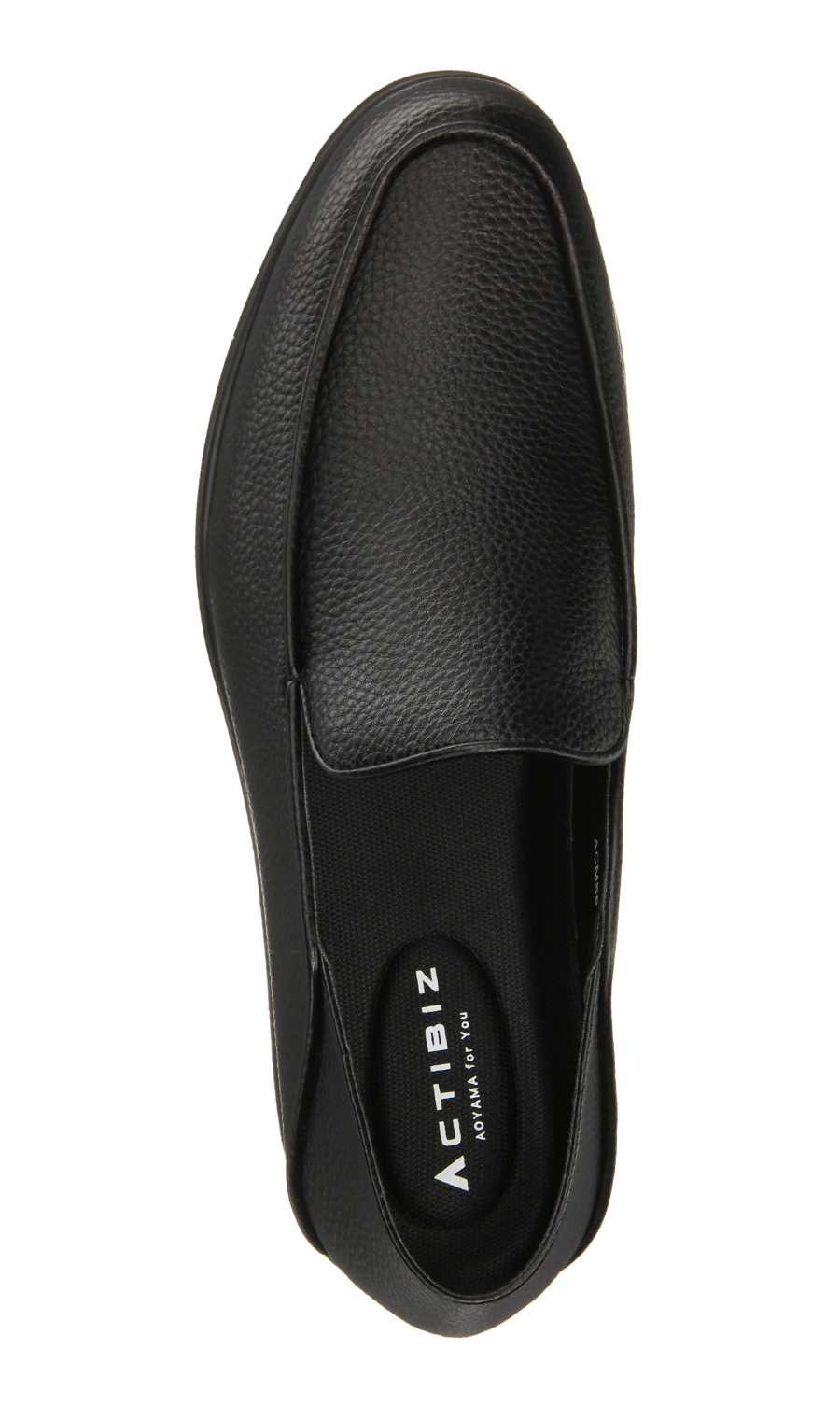 ■スリッポンバンプローファー【2WAY】 ブラック 25.0cm