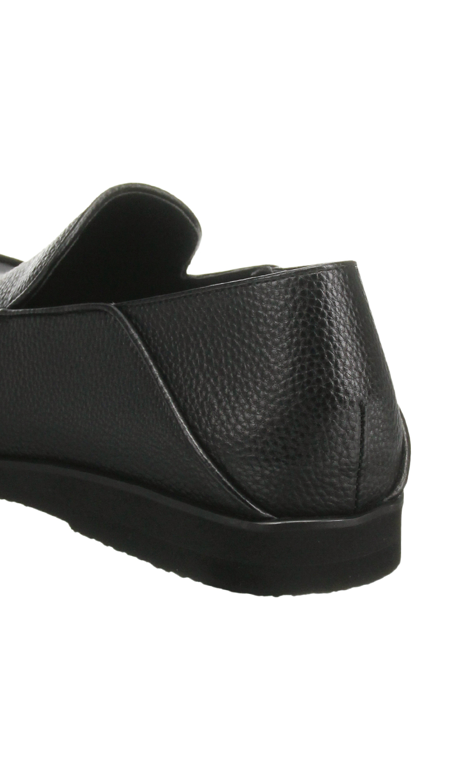 ■スリッポンバンプローファー【2WAY】 ブラック 25.0cm