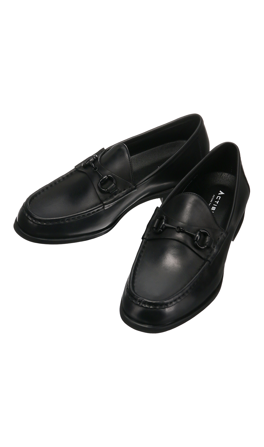 ■ビットローファー ブラック 24.5cm