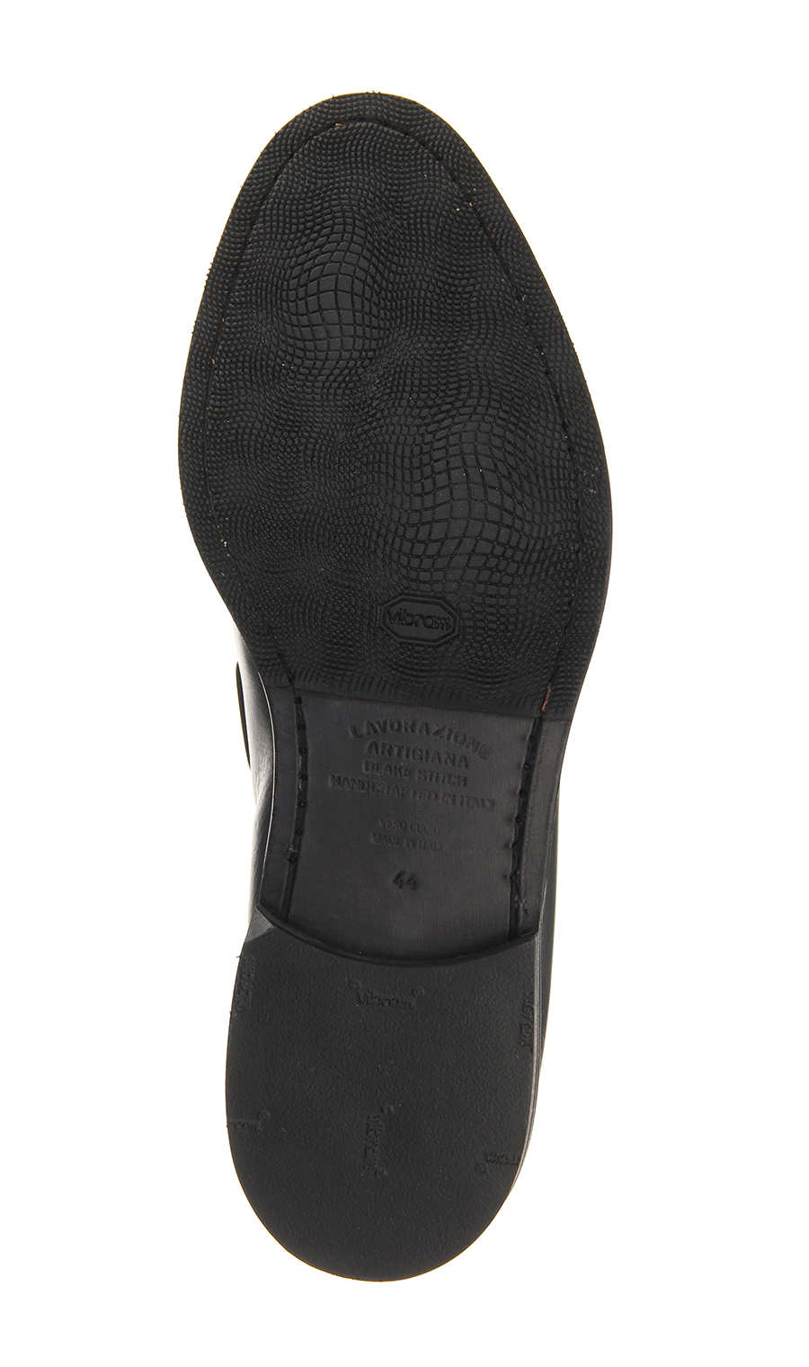 タッセルローファー【CALZOLERIA TOSCANA】 ブラック 24.5cm