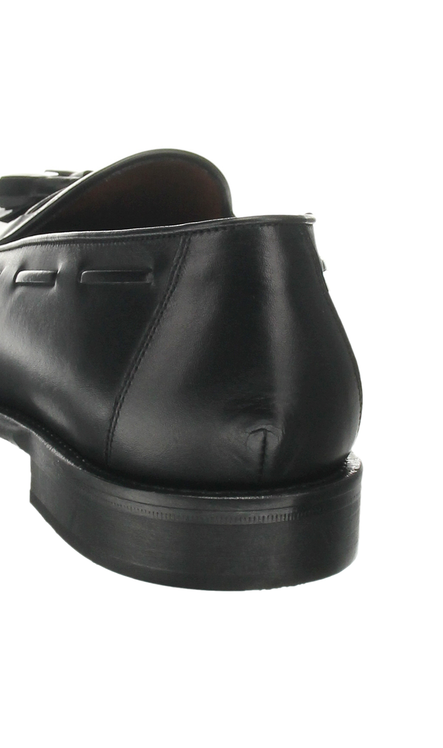 タッセルローファー【CALZOLERIA TOSCANA】 ブラック 24.5cm