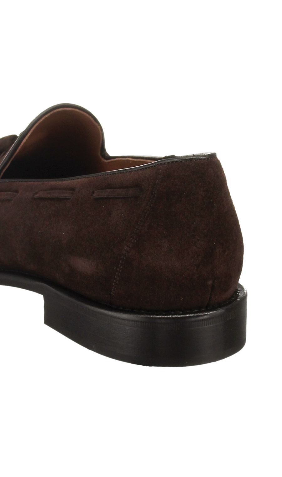 ■タッセルローファー【スウェード】【CALZOLERIA TOSCANA】 ブラウン 27.0cm