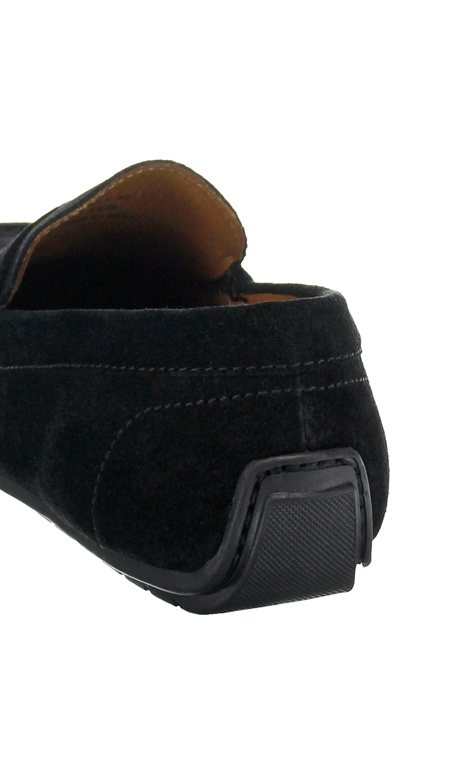 ■ドライビングモカシン【スウェード】 ブラック 24.5cm