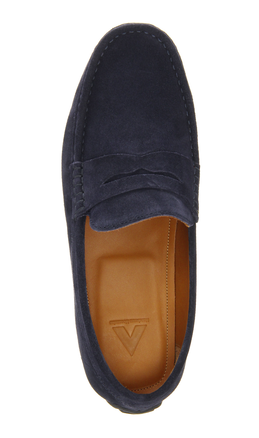 ■ドライビングモカシン【スウェード】 ネイビー 24.5cm