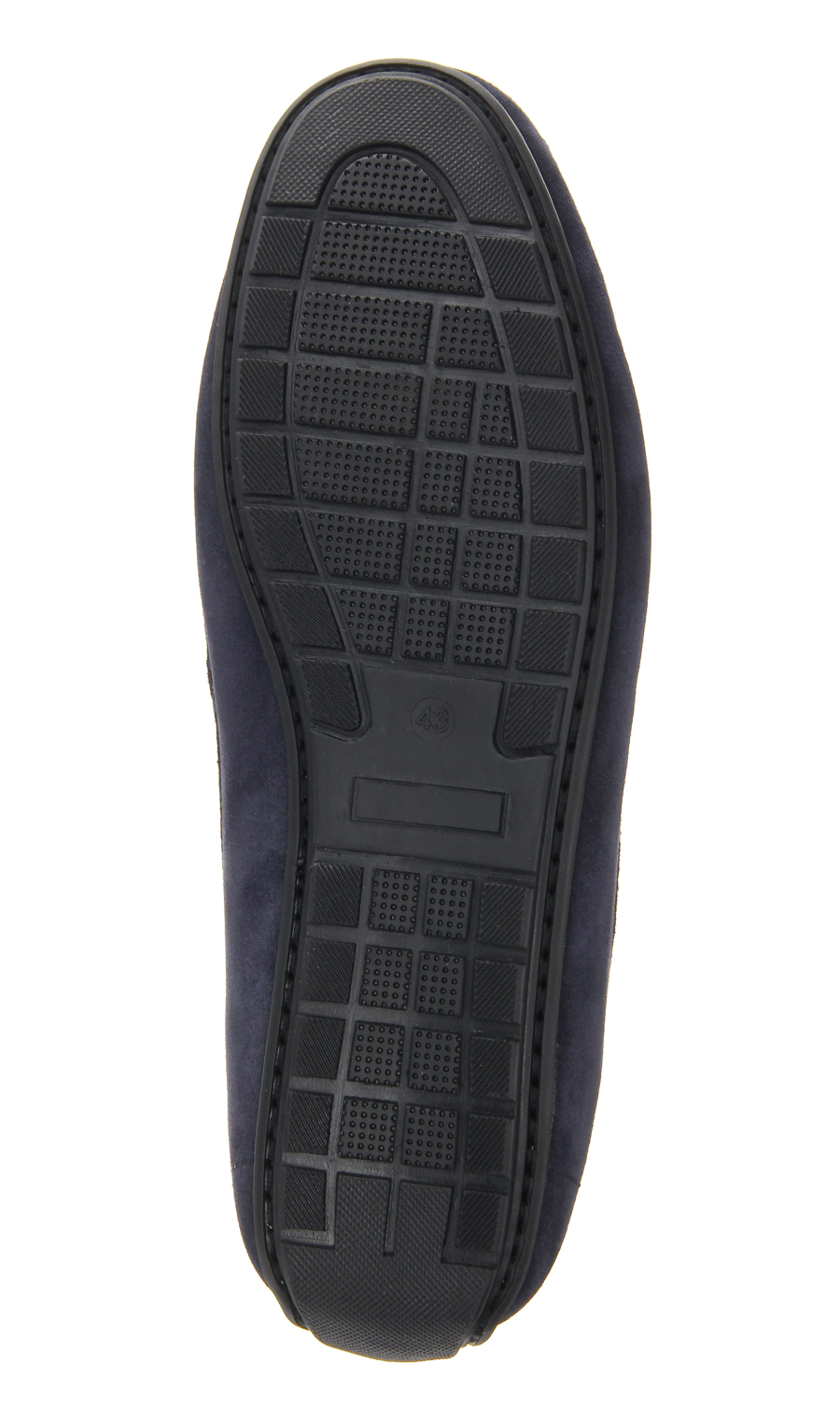 ■ドライビングモカシン【スウェード】 ネイビー 24.5cm