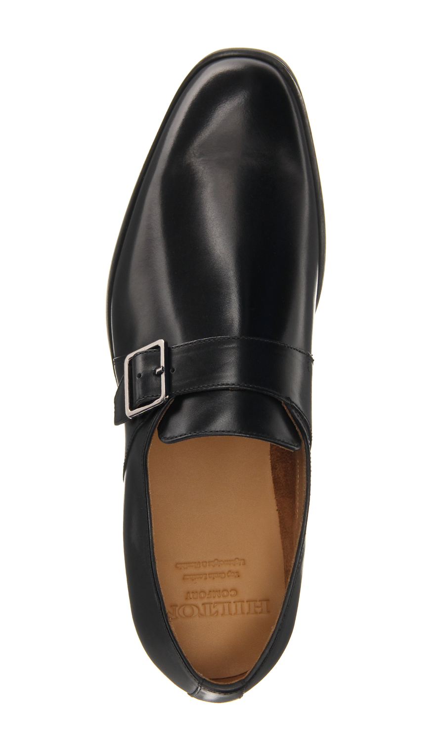 ■モンクストラップ【COMFORT】 ブラック 25.0cm