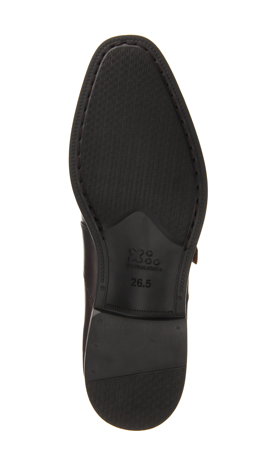 ■モンクストラップ【COMFORT】 ブラウン 24.5cm