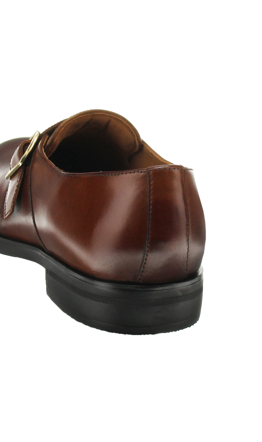 ■モンクストラップ【COMFORT】 ブラウン 24.5cm