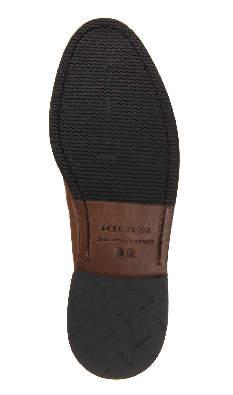 ■コインローファー【3E】【Handcrafted & Sustainable】 ブラウン 24.5cm