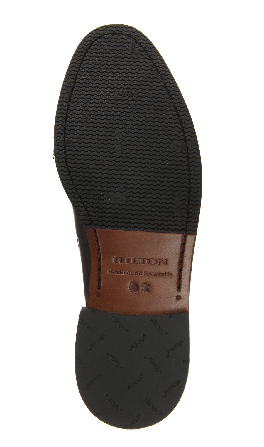 ■コインローファー【3E】【Handcrafted & Sustainable】 ブラウン 24.5cm