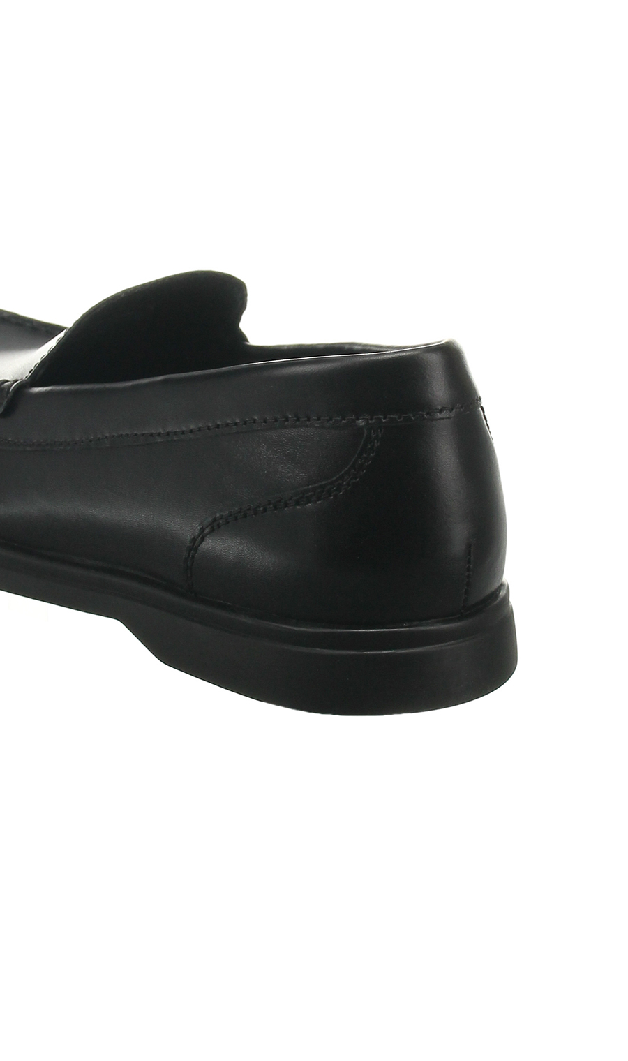 ■レザースリッポン【ROCKPORT】【ATLANTIC GLIDE】 ブラック 25.0cm